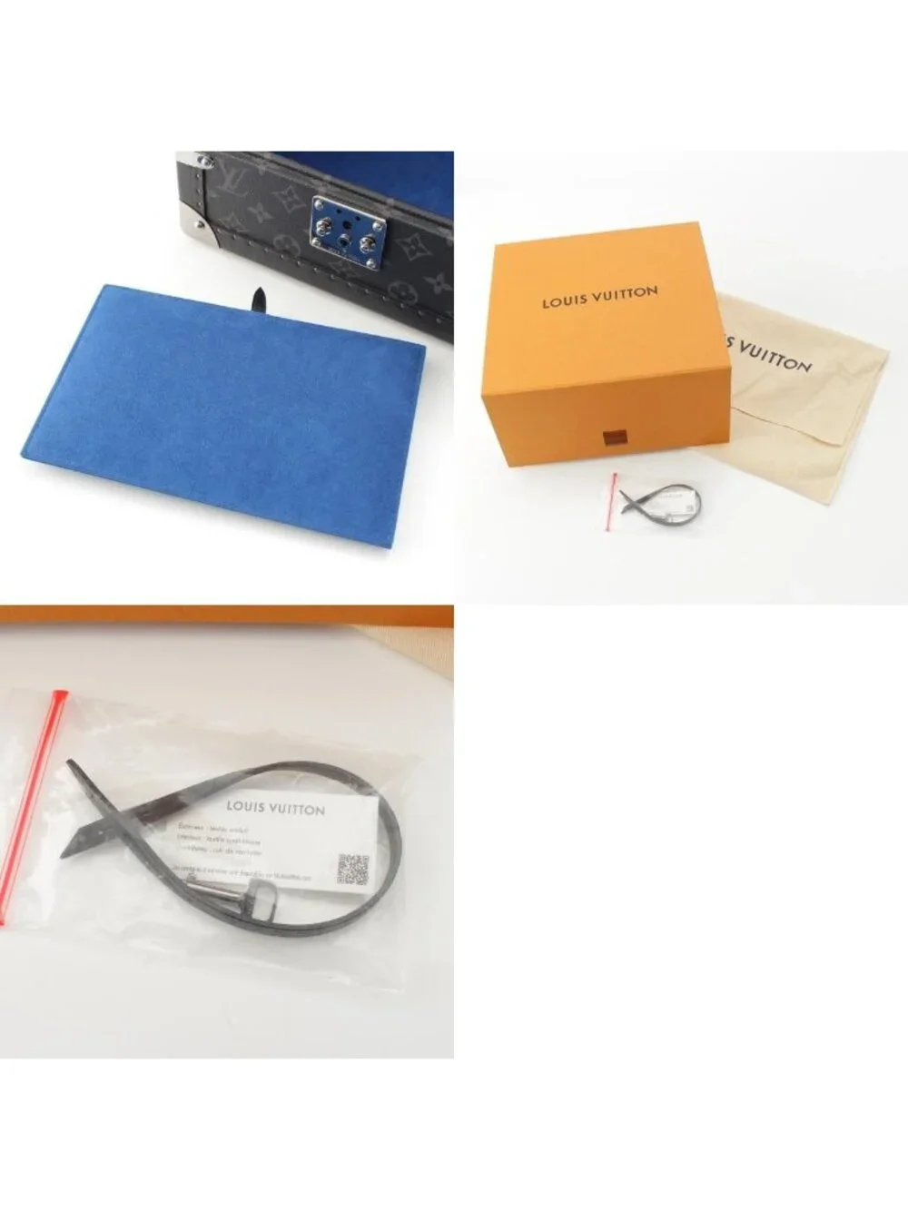 Louis Vuitton Monogram Eclipse Coffret Resor 24 Black Messenger